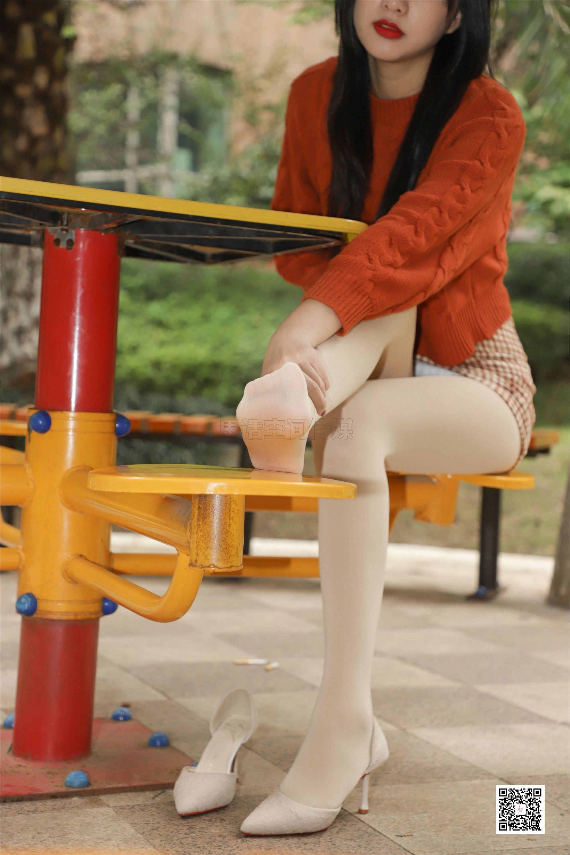 SiHua思话 SJ065 橙子 冬日公园那一缕阳光